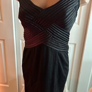 Venus Elegant and Sexy Black Spaghetti Strap Dress Size 4